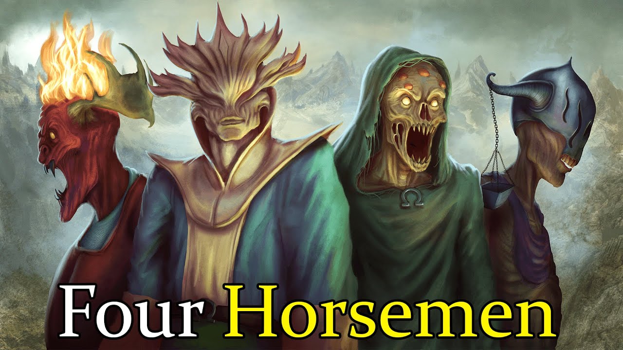 4 Horsemen of the Apocalypse Names & Meanings: 5 Key Insights 16 4 horsemen of the apocalypse names and meanings
