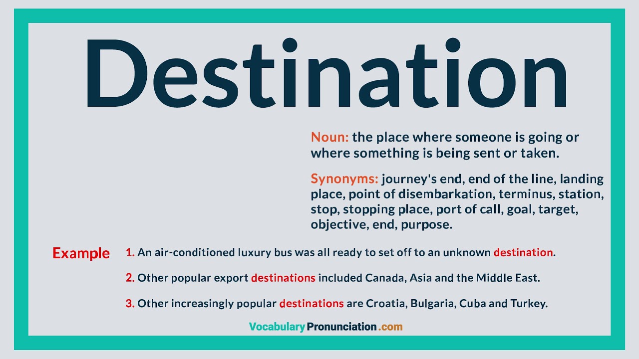 Getaway Guide: 7 Top Destinations to Explore in 2025 4 destination synonym