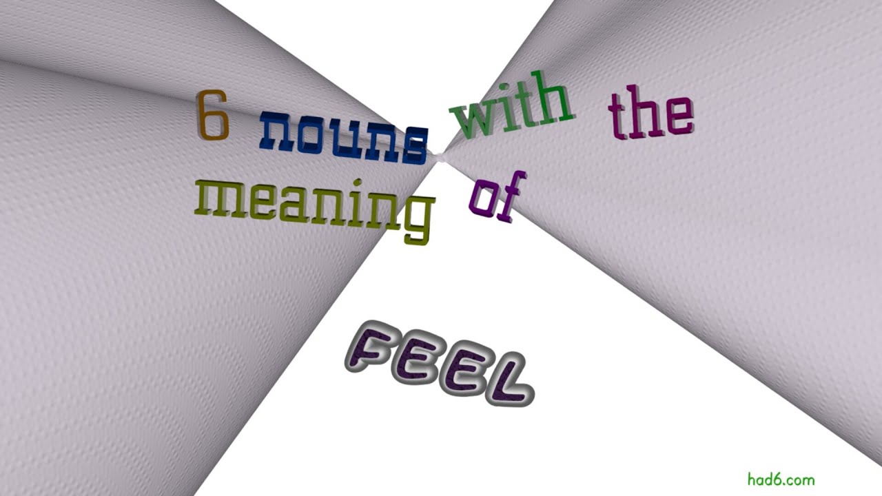 feels synonym