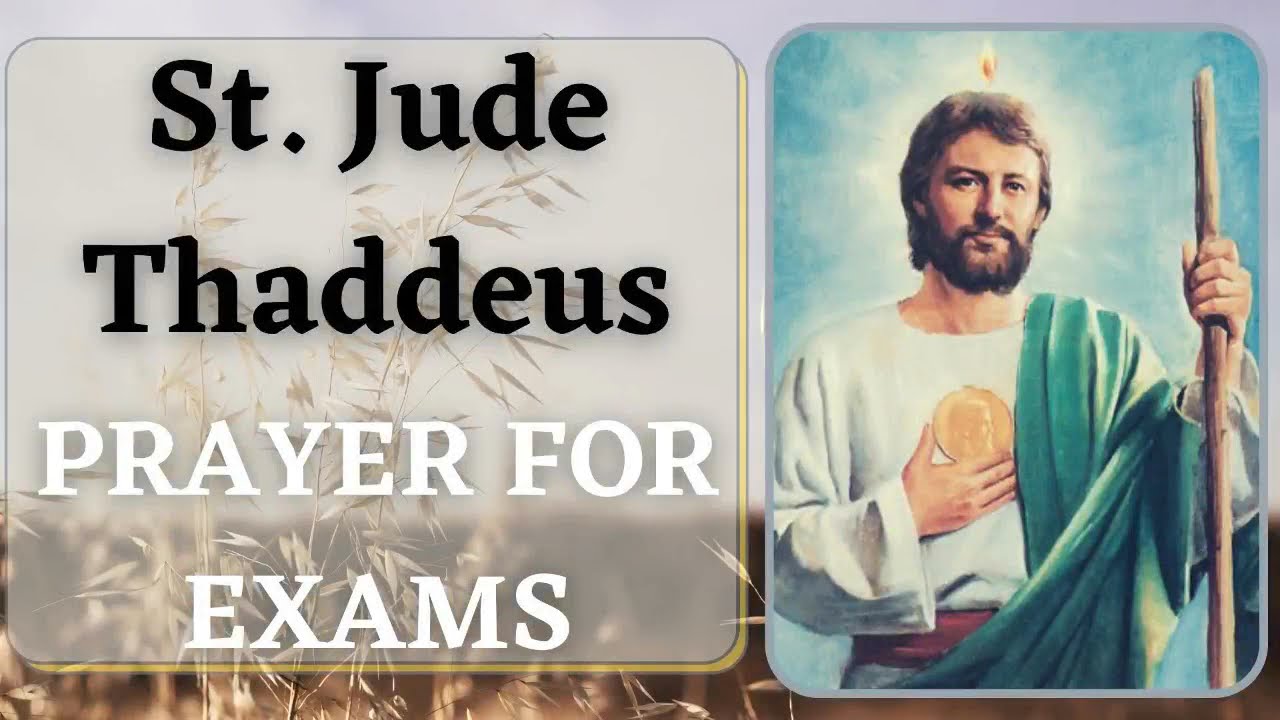 st jude prayer exam