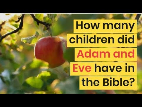 adam and eve had how many sons