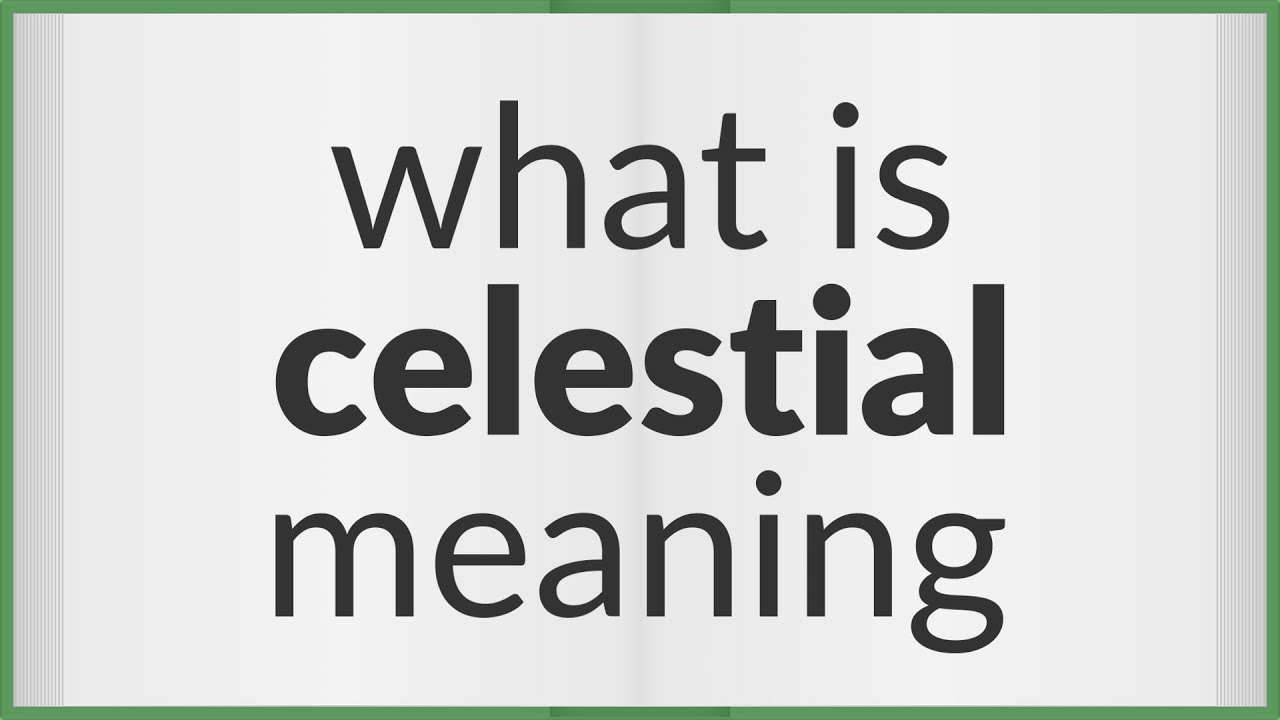 celestial definition