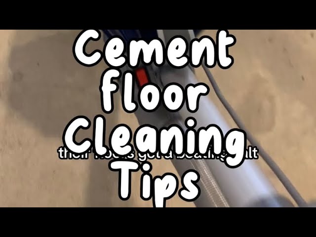 How to clean concrete floors: 7 essential steps and practical tips 5 how to clean concrete floors