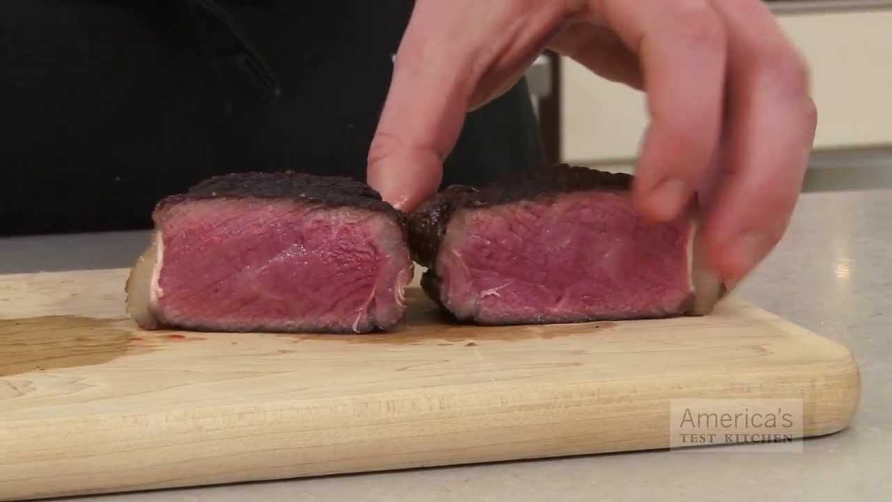 how to heat up steak