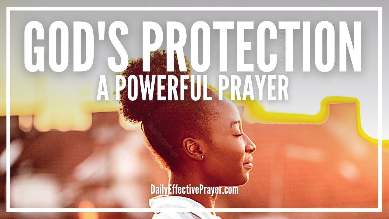 how to pray to god for protection