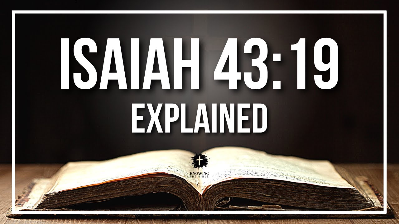 isaiah 43 19