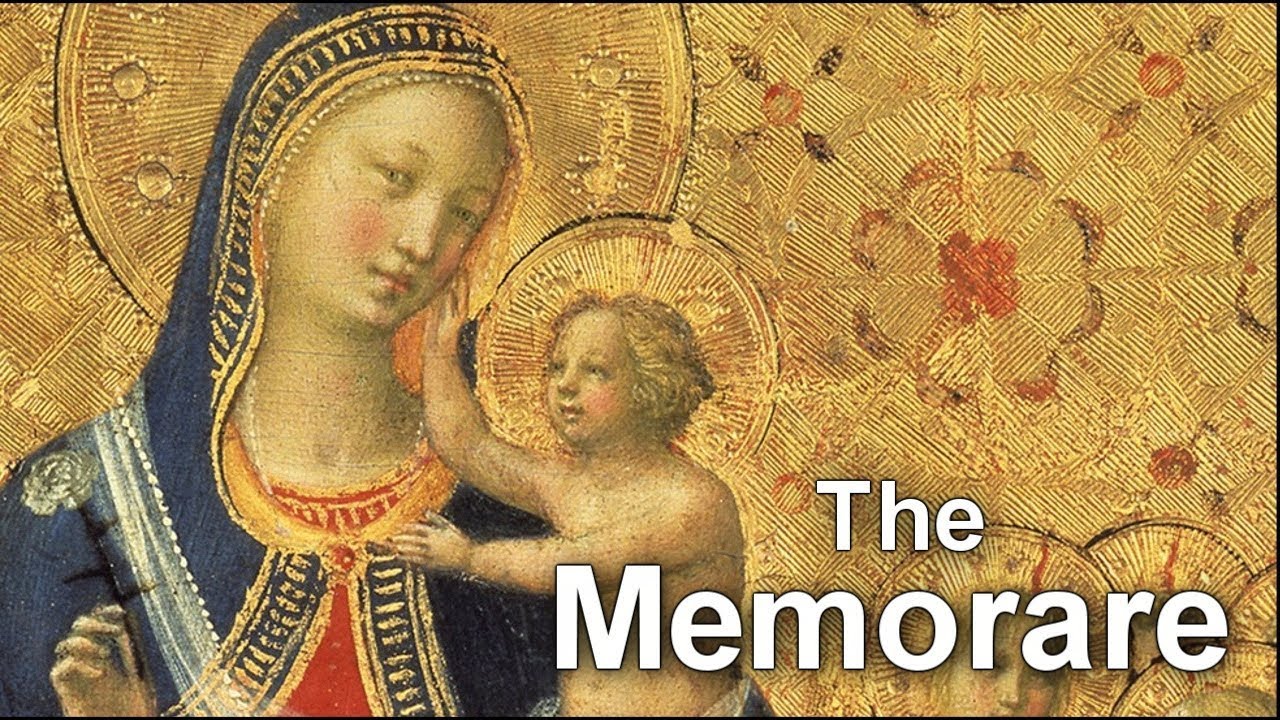 memorare prayer to the blessed virgin mary