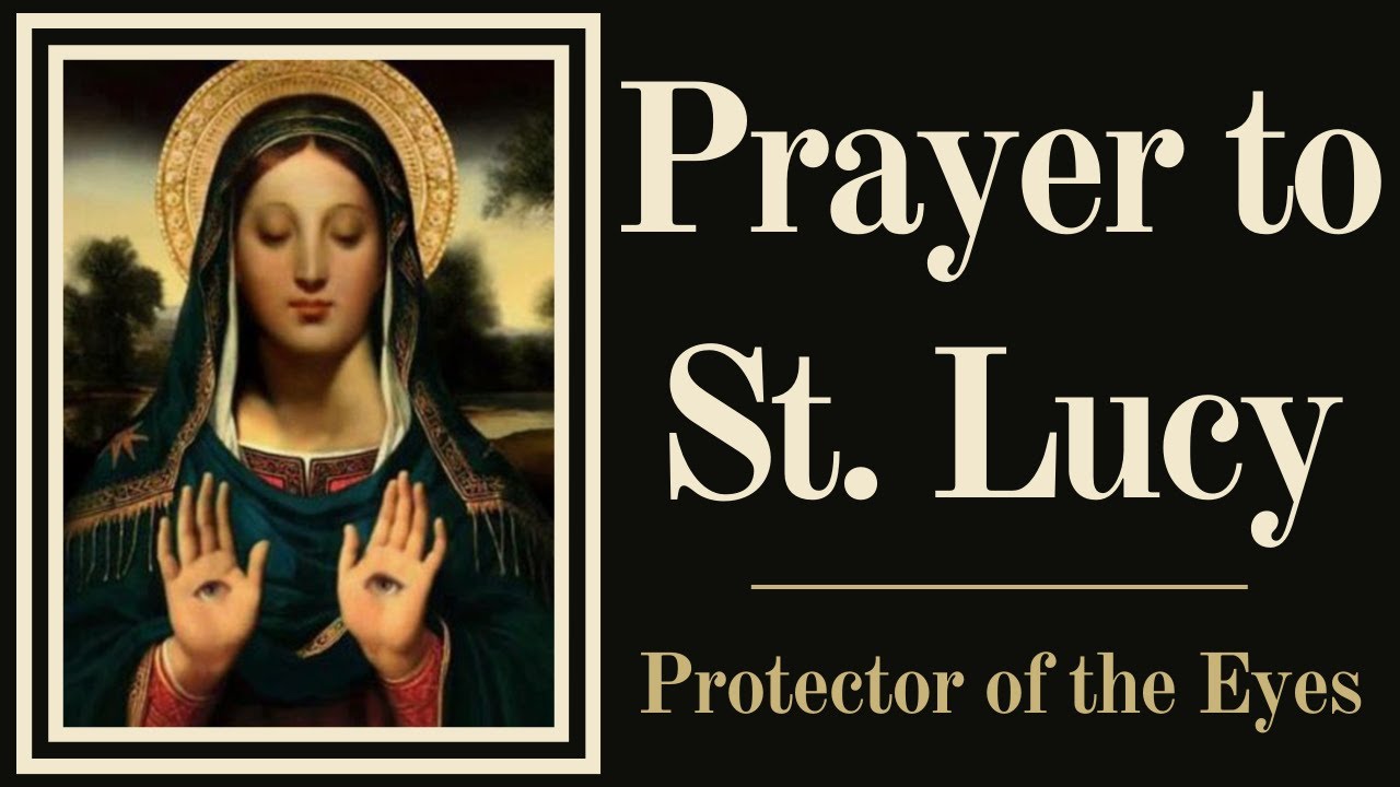 miracle prayer to saint lucy