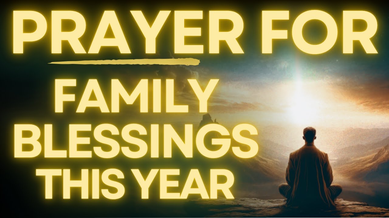 new years prayer for the family