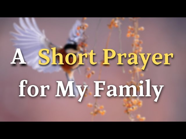 Prayer for the Family Day: complete, essential guide with 7 steps 1 prayer for the family day