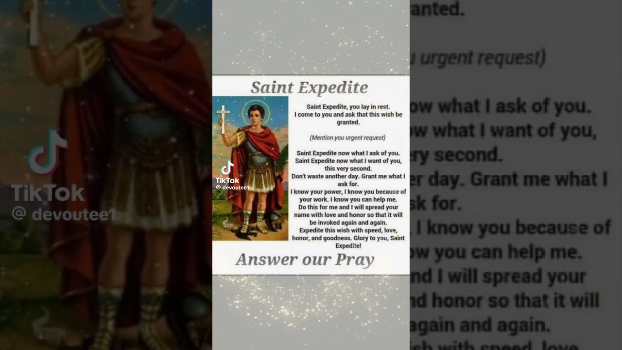 Saint expedite prayer you lay in rest: essential guide with 5 steps 5 saint expedite prayer you lay in rest