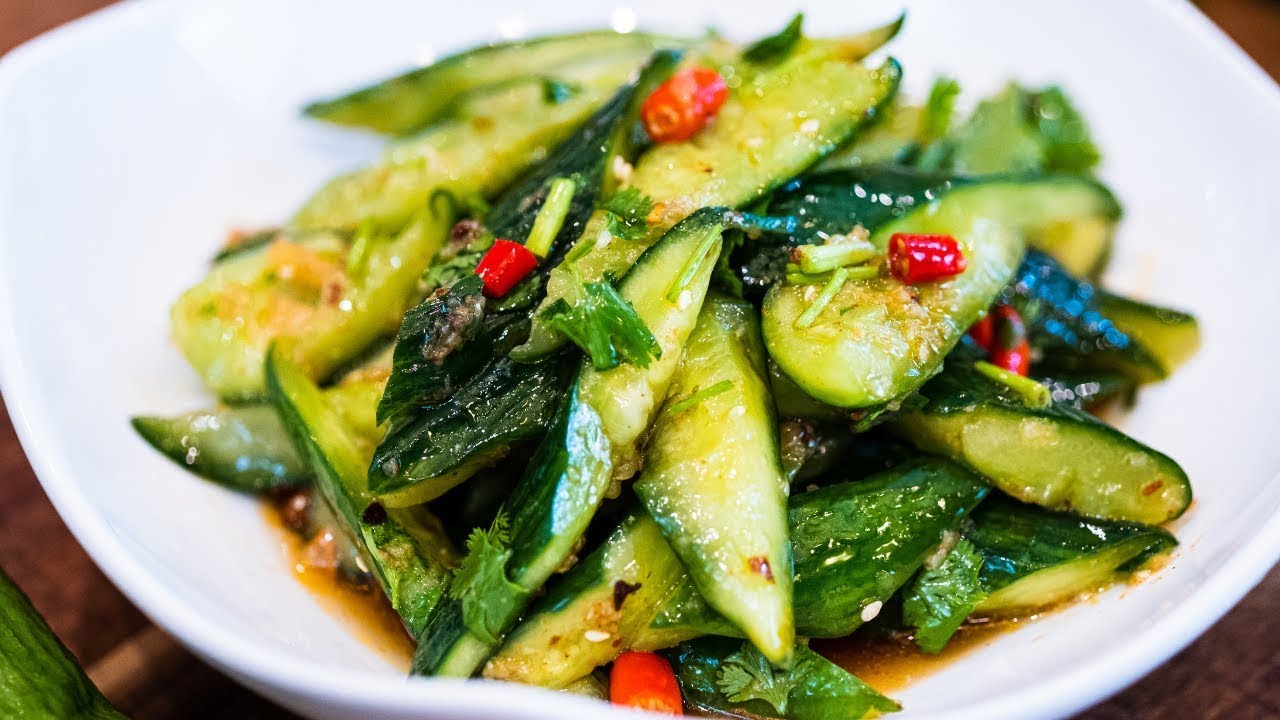 Smashed cucumber salad recipe: essential, easy guide in 5 simple steps 1 smashed cucumber salad recipe
