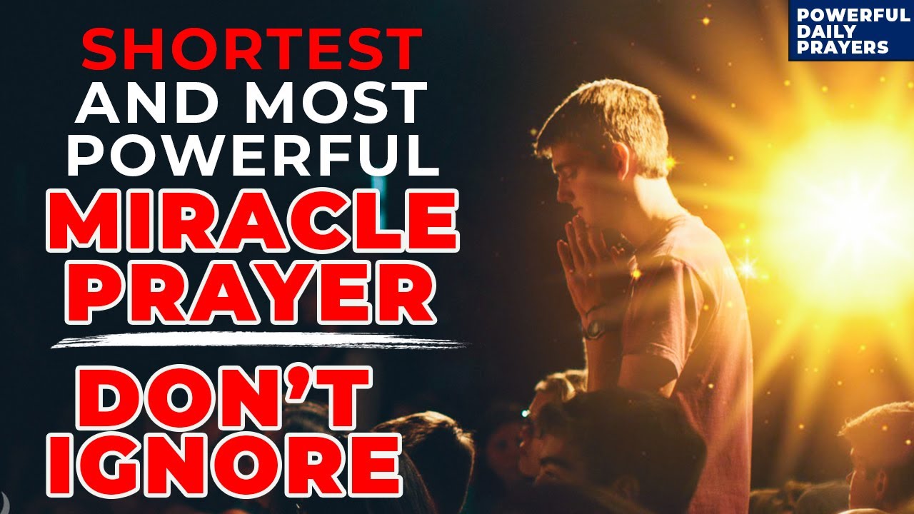 what is the best prayer to god for help