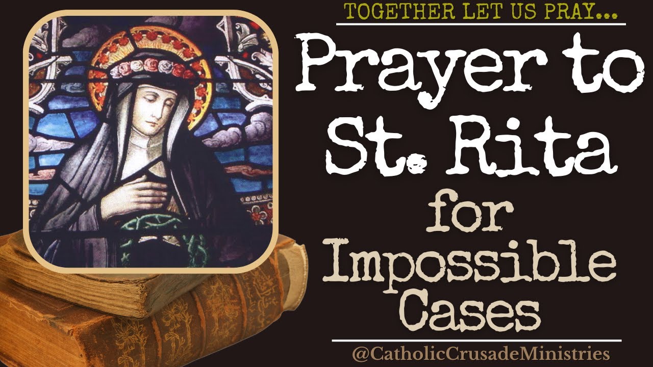 Catholic prayer to saint rita: essential, practical guide in 5 steps 5 catholic prayer to saint rita