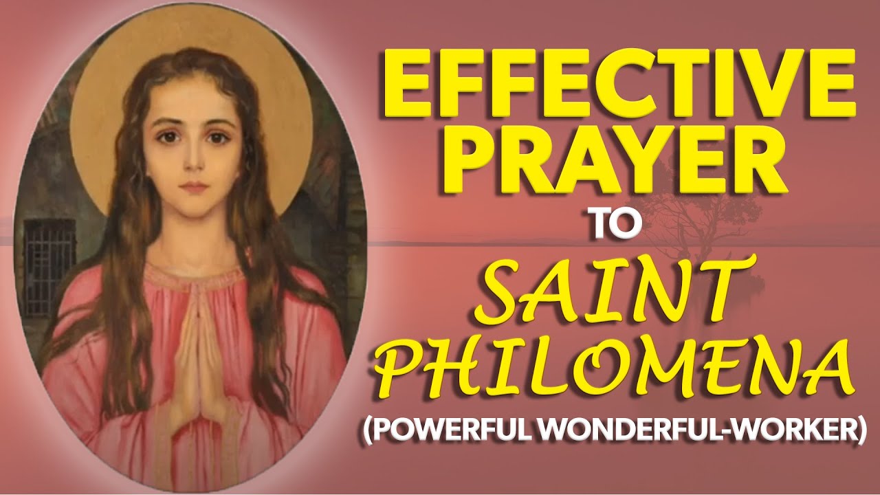 Short prayer to saint philomena: essential, practical guide (3 tips) 4 short prayer to saint philomena