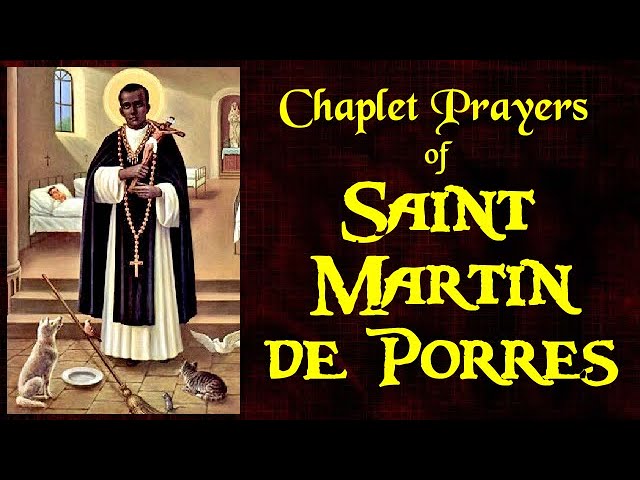 a prayer to saint martin de porres