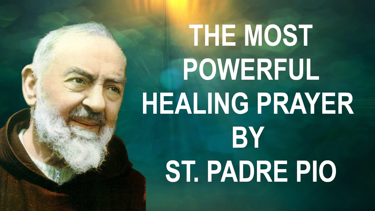 5 fr padre pio healing prayer
