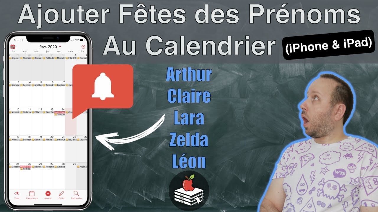 calendrier des fêtes prénom
