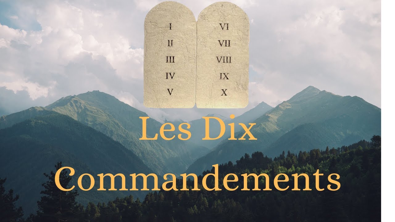 Les commandements de Dieu : 5 vérités qui changent tout ! 5 les commandements de dieu