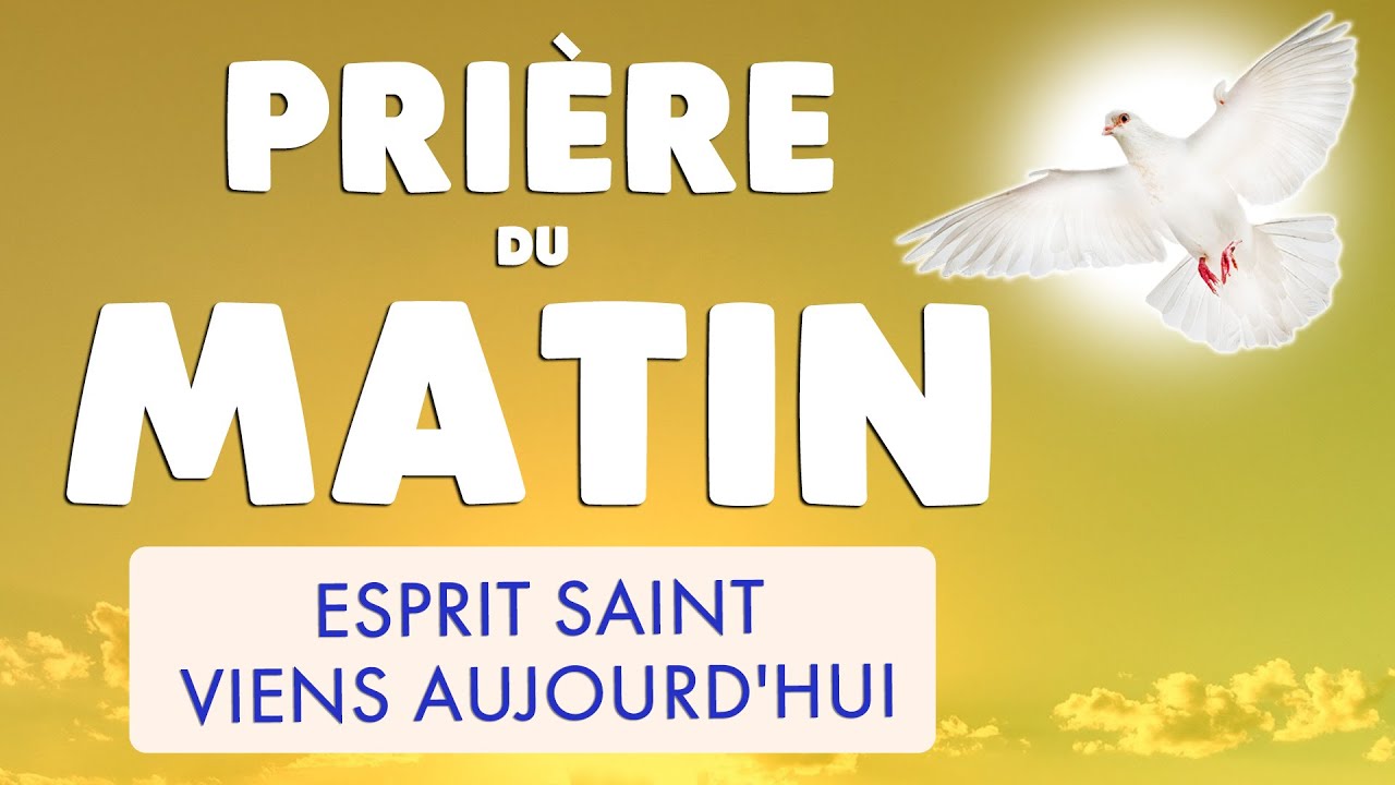 Prière du matin à l'esprit saint : 7 moments pour s'inspirer