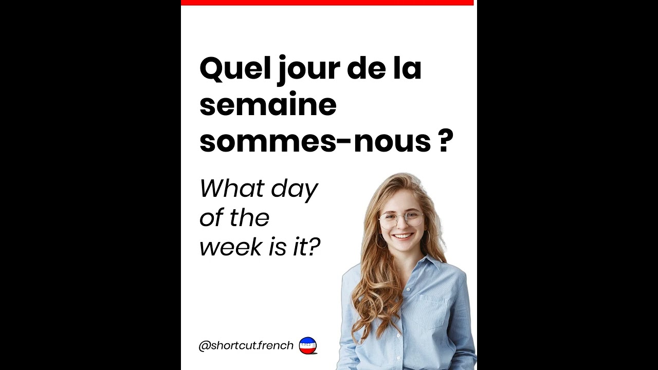 quelle semaine sommes nous
