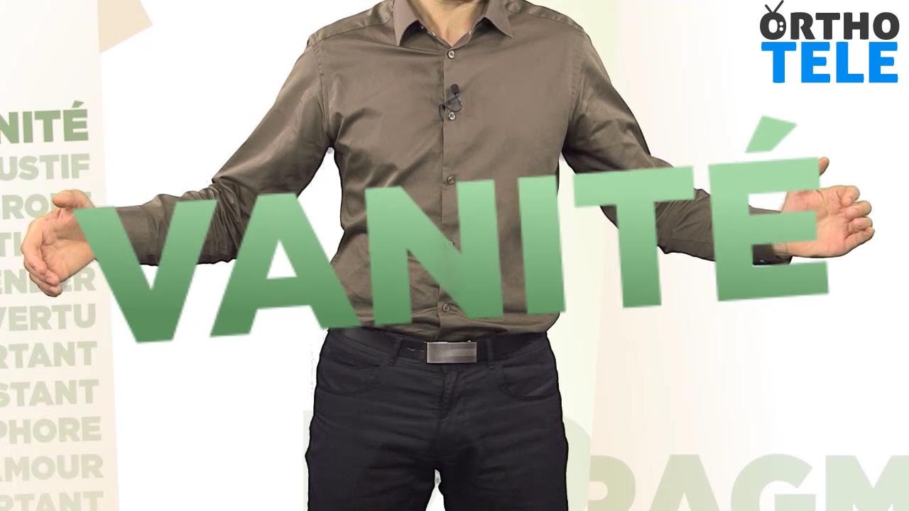 vanité définition