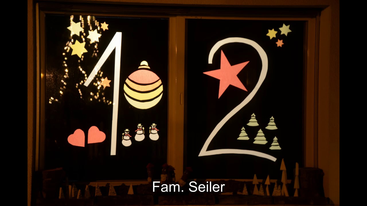 Adventsfenster 24 kreative Ideen für eine festliche Zeit 5 adventsfenster