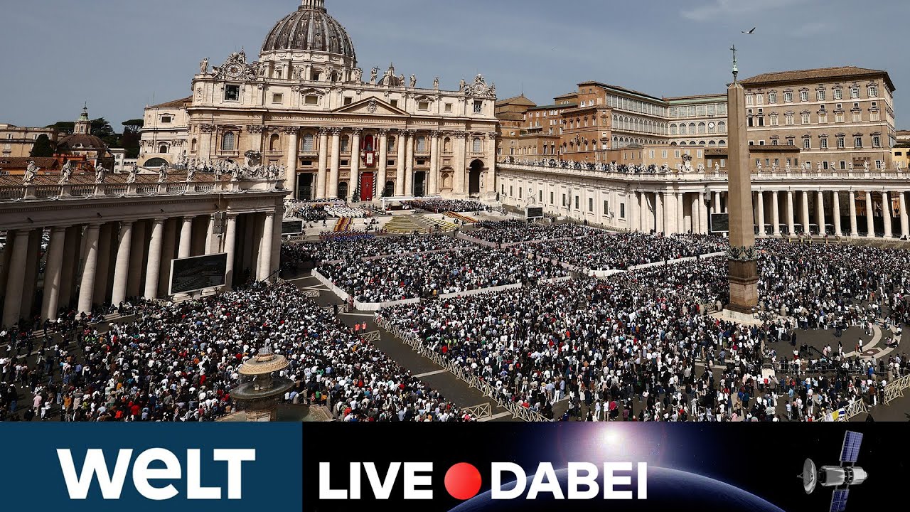 Verkündung des neuen Papstes