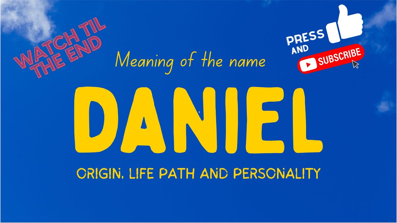 bedeutung daniel