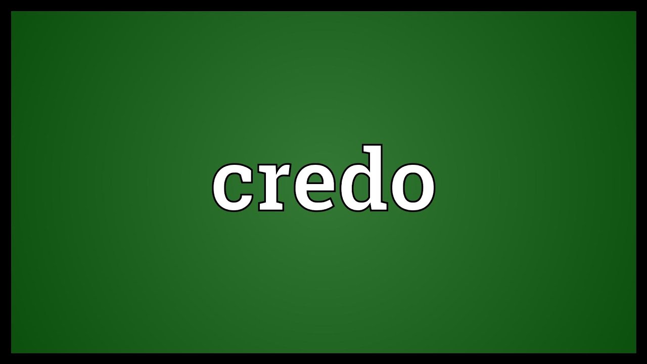 Credo Bedeutung: 5 essentielle Aspekte, die du kennen musst 4 credo bedeutung