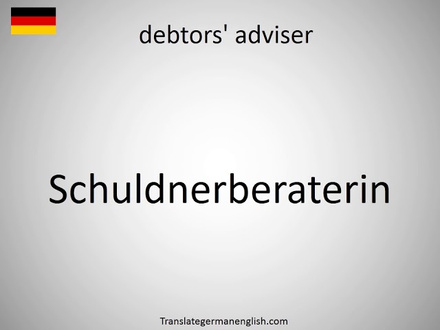 schuldnerberaterin