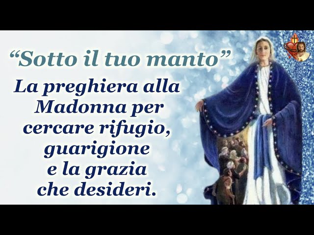 preghiera alla madonna