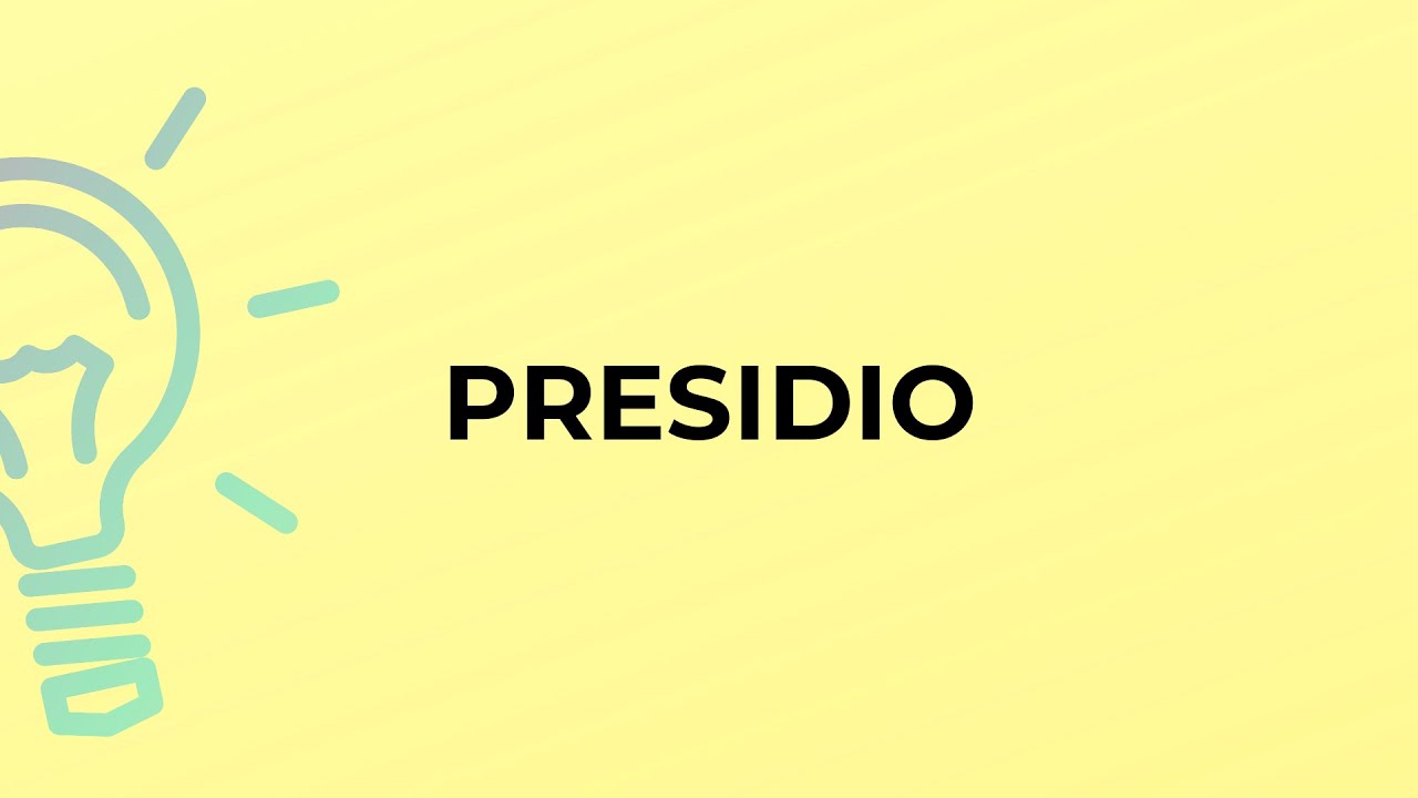 presidio significato