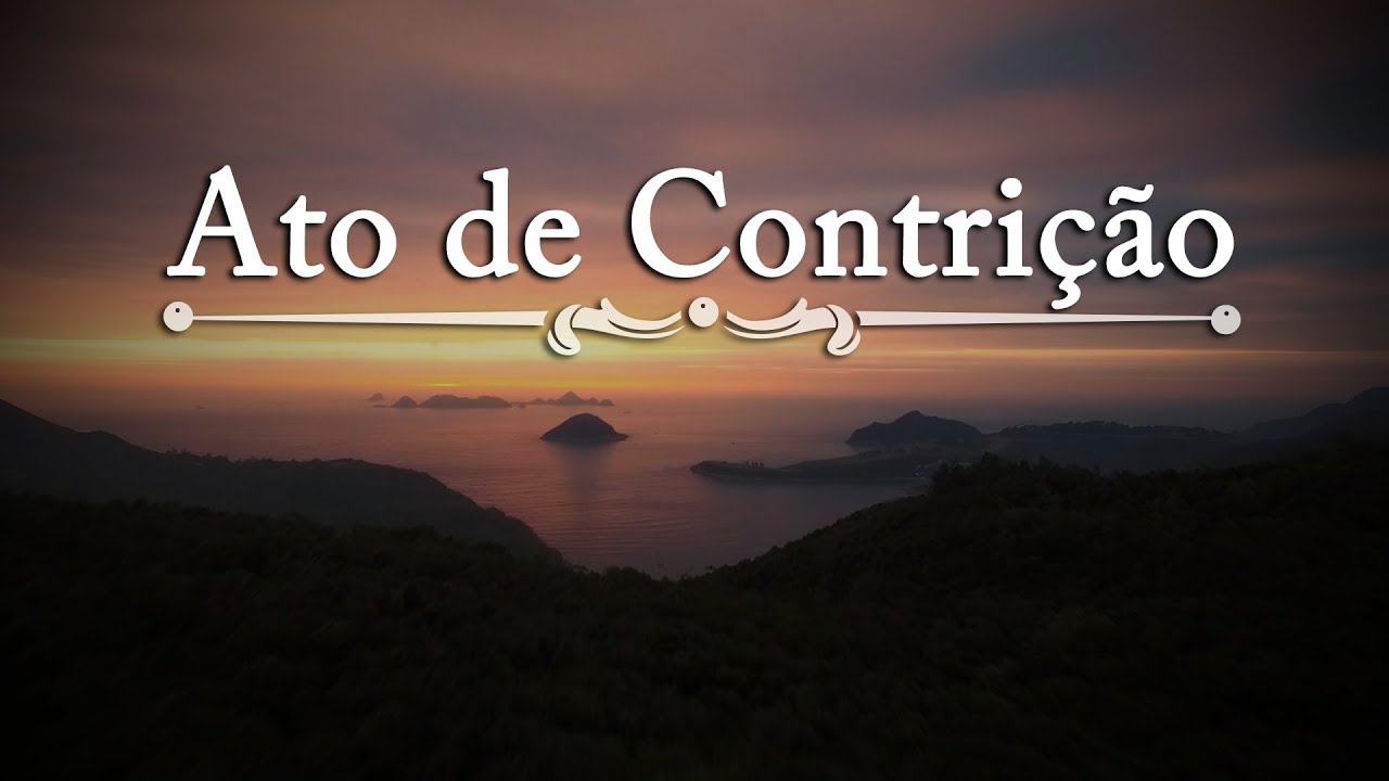 ato de contrição tradicional