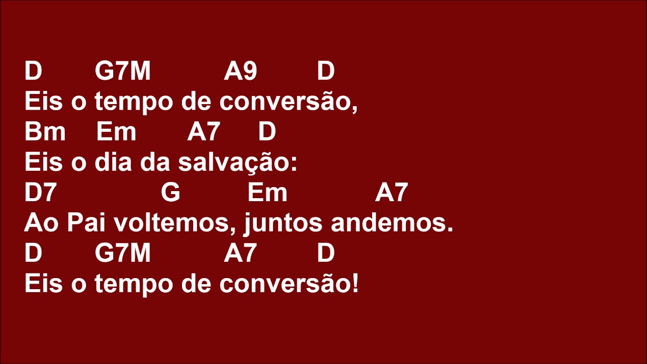 eis o tempo de conversão