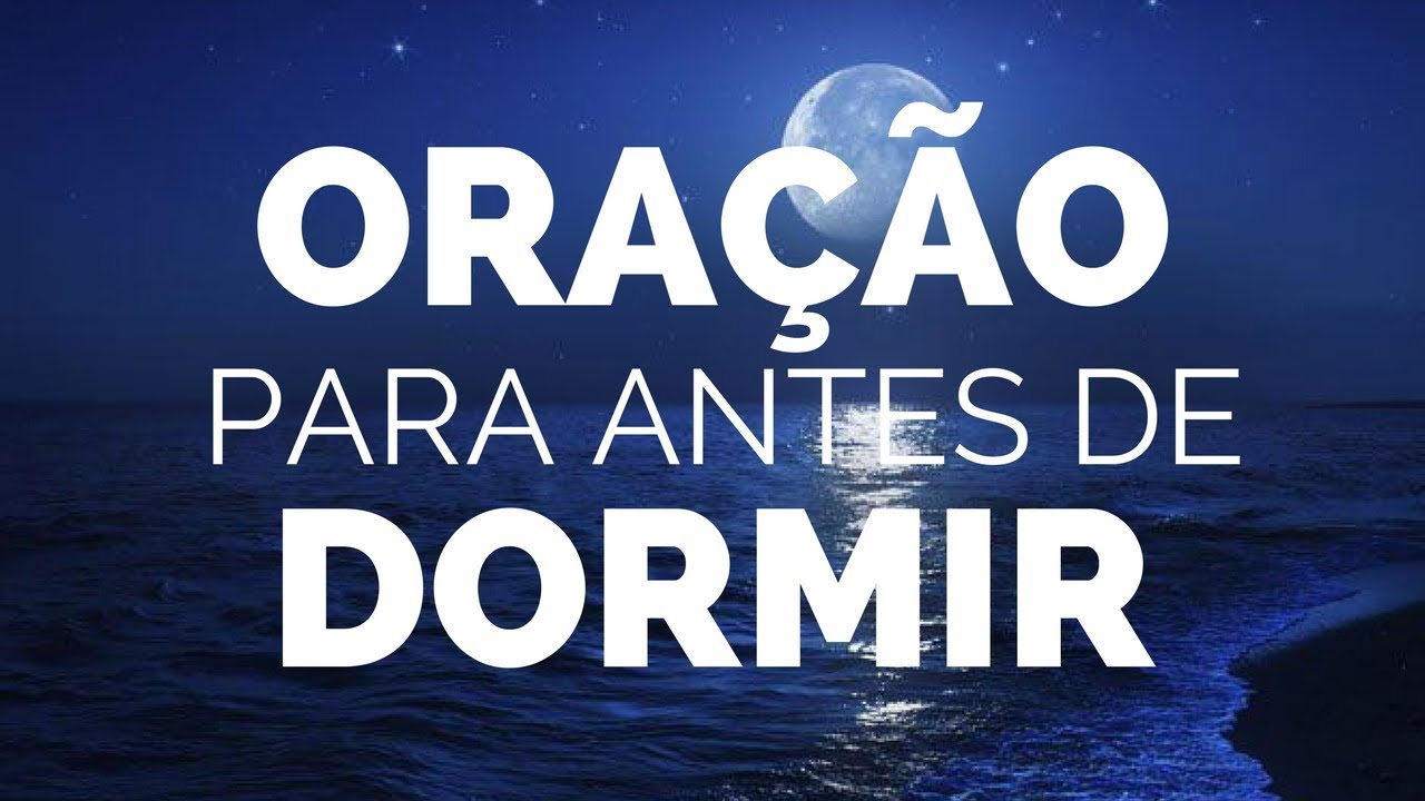 oração antes de dormir
