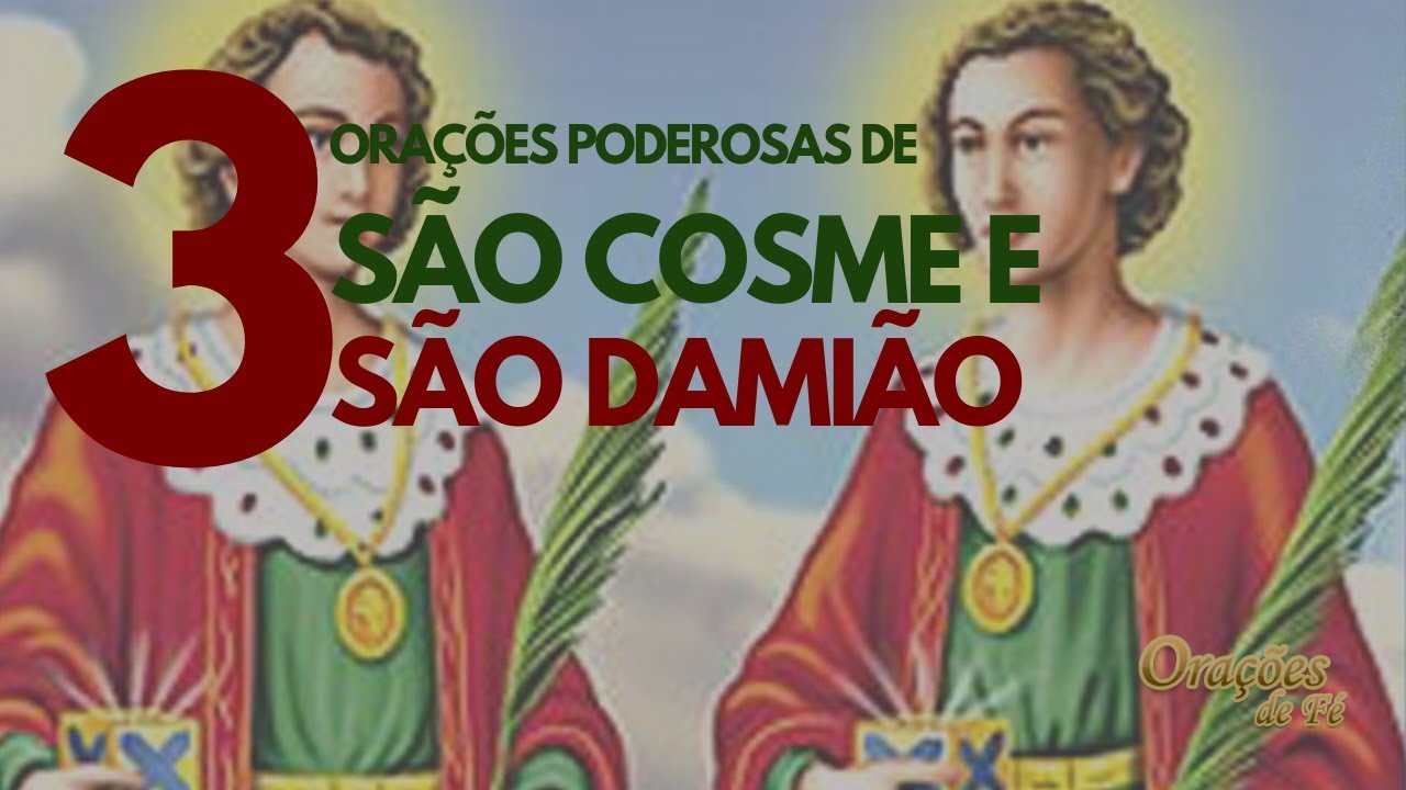 São Cosme e Damião: 5 tradições que você precisa conhecer 4 são cosme e damião