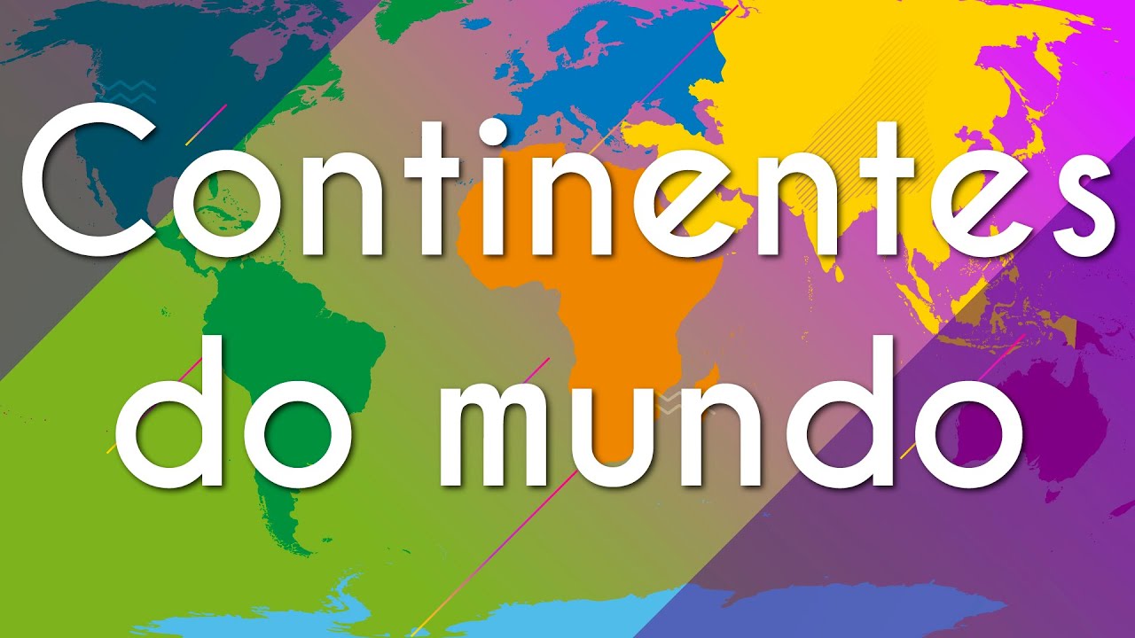 continentes e seus países