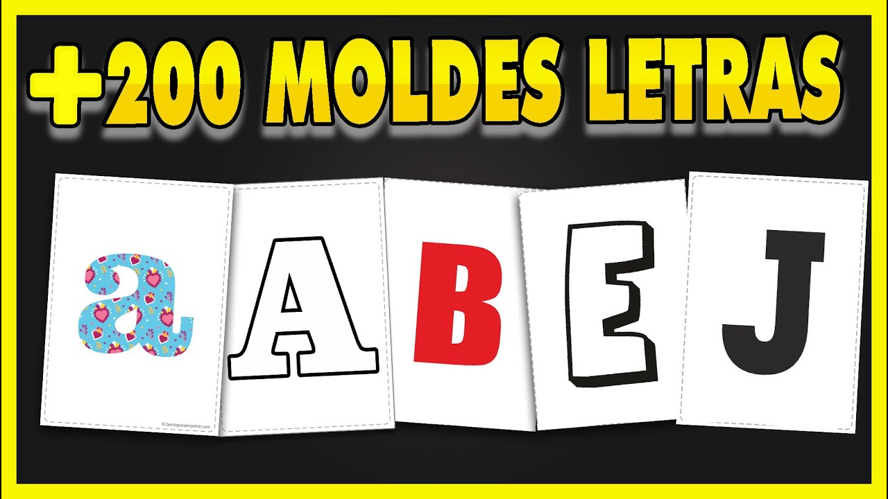 letra para imprimir