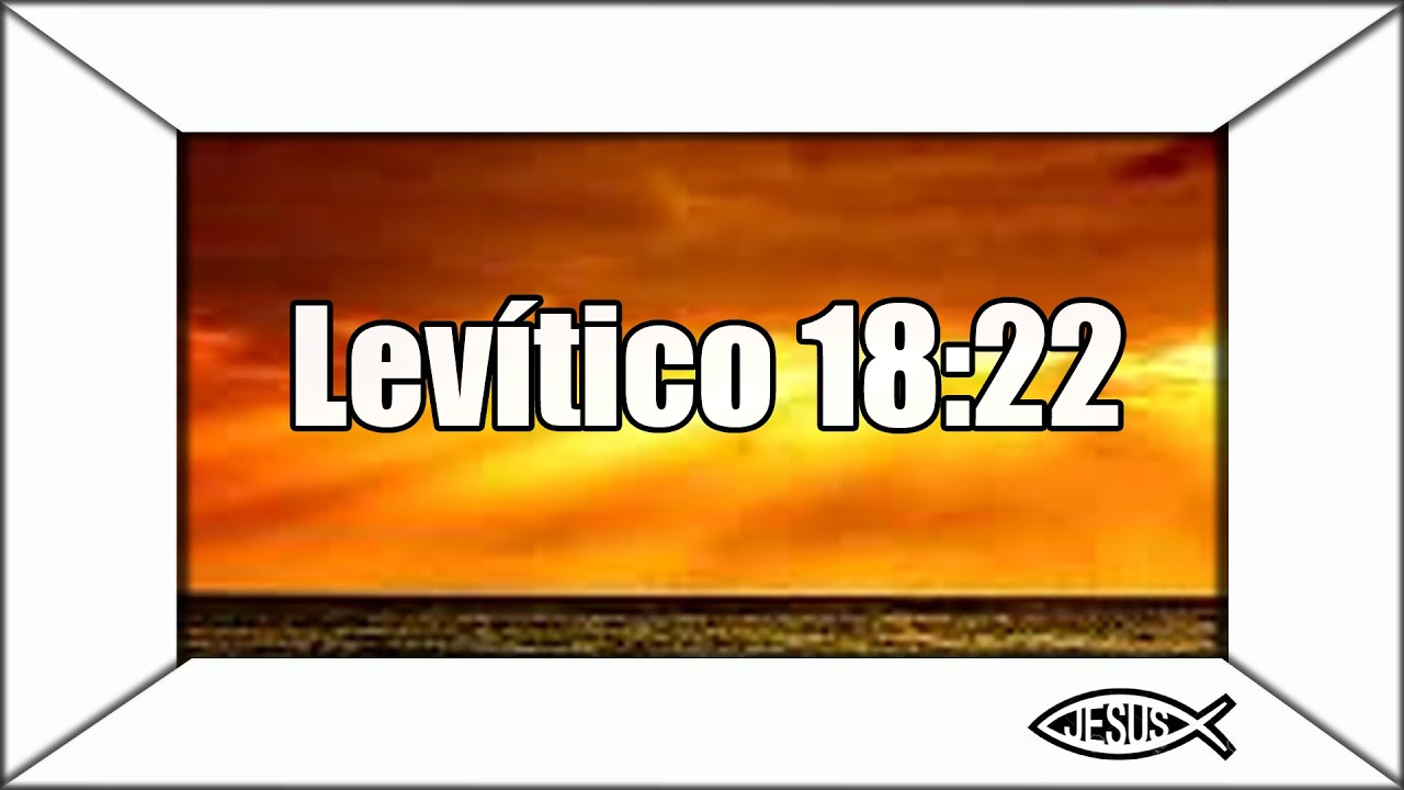 levítico 18 22
