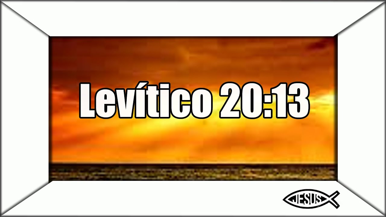 levítico 20 13