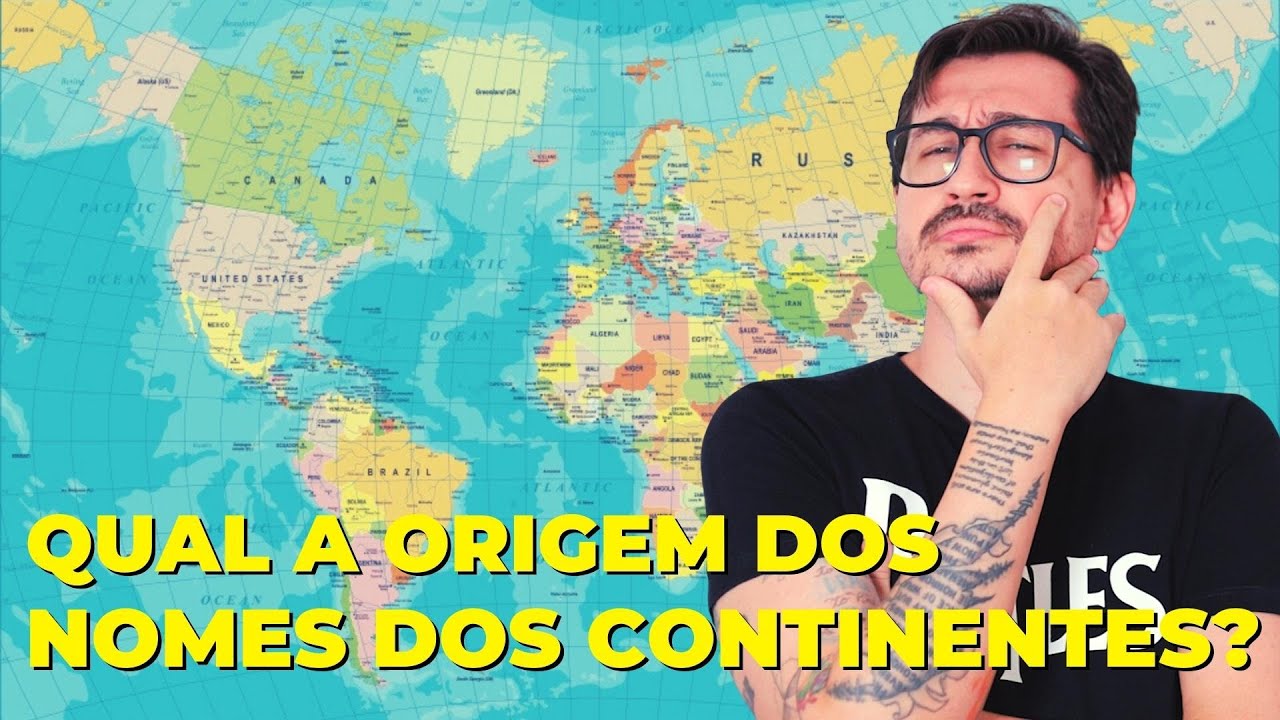 nome dos continentes