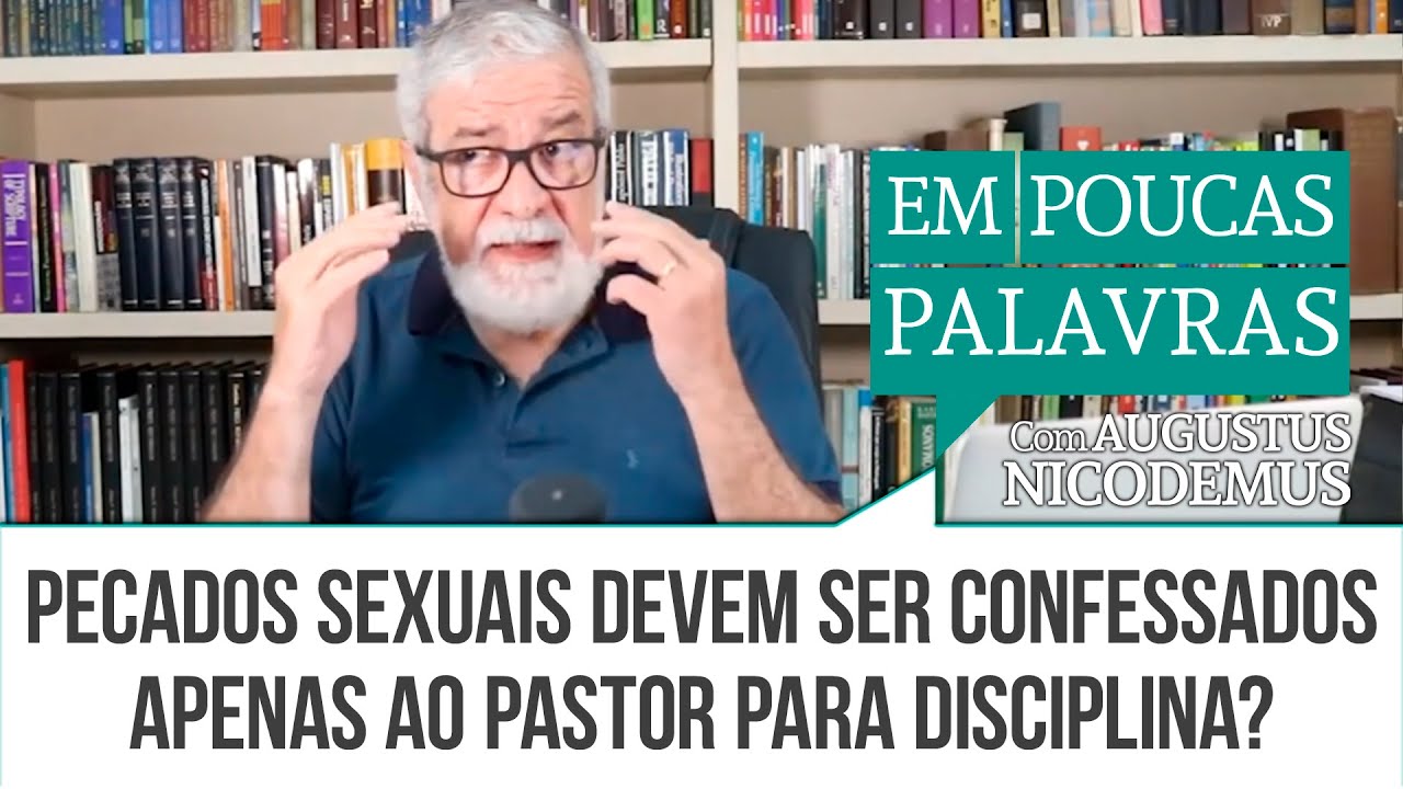 pecados para confessar