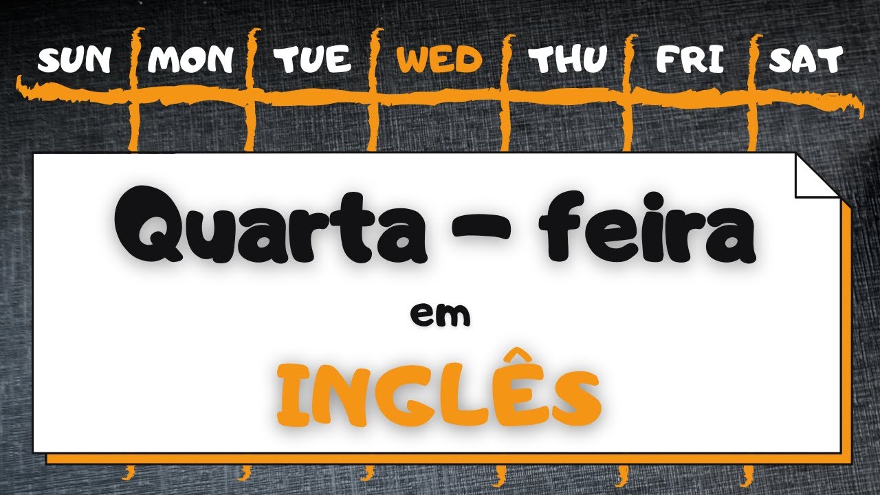 Wednesday: 5 estratégias infalíveis para aumentar sua produtividade 5 quarta feira em ingles