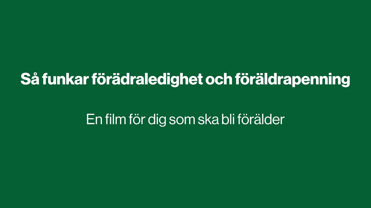 föräldrapenning