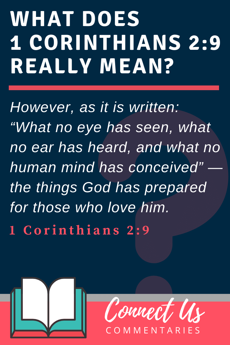 1 Corintios 2:9 Significado