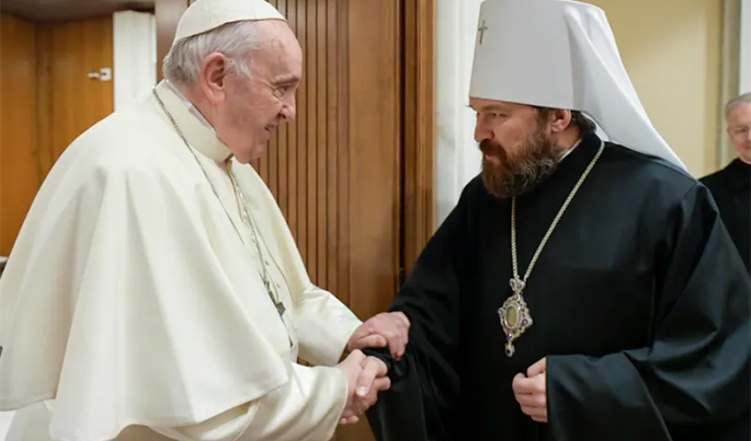 El metropolitano Hilarion se movió en la reorganización de la Iglesia Ortodoxa Rusa