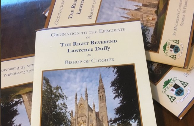El obispo Larry Duffy responde a la 'llamada dentro de una llamada' en la consagración de la catedral de Monaghan