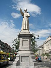 El concejal expresa su preocupación por el traslado de la estatua del padre Mathew en Dublín