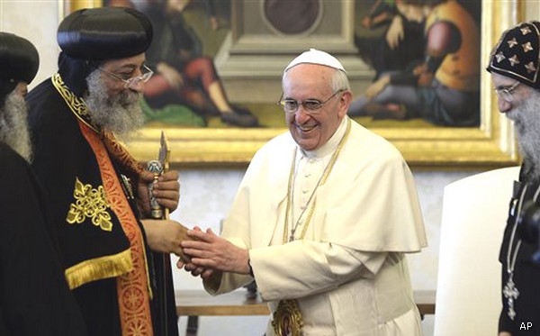 Papa Francisco visitará Egipto el próximo mes